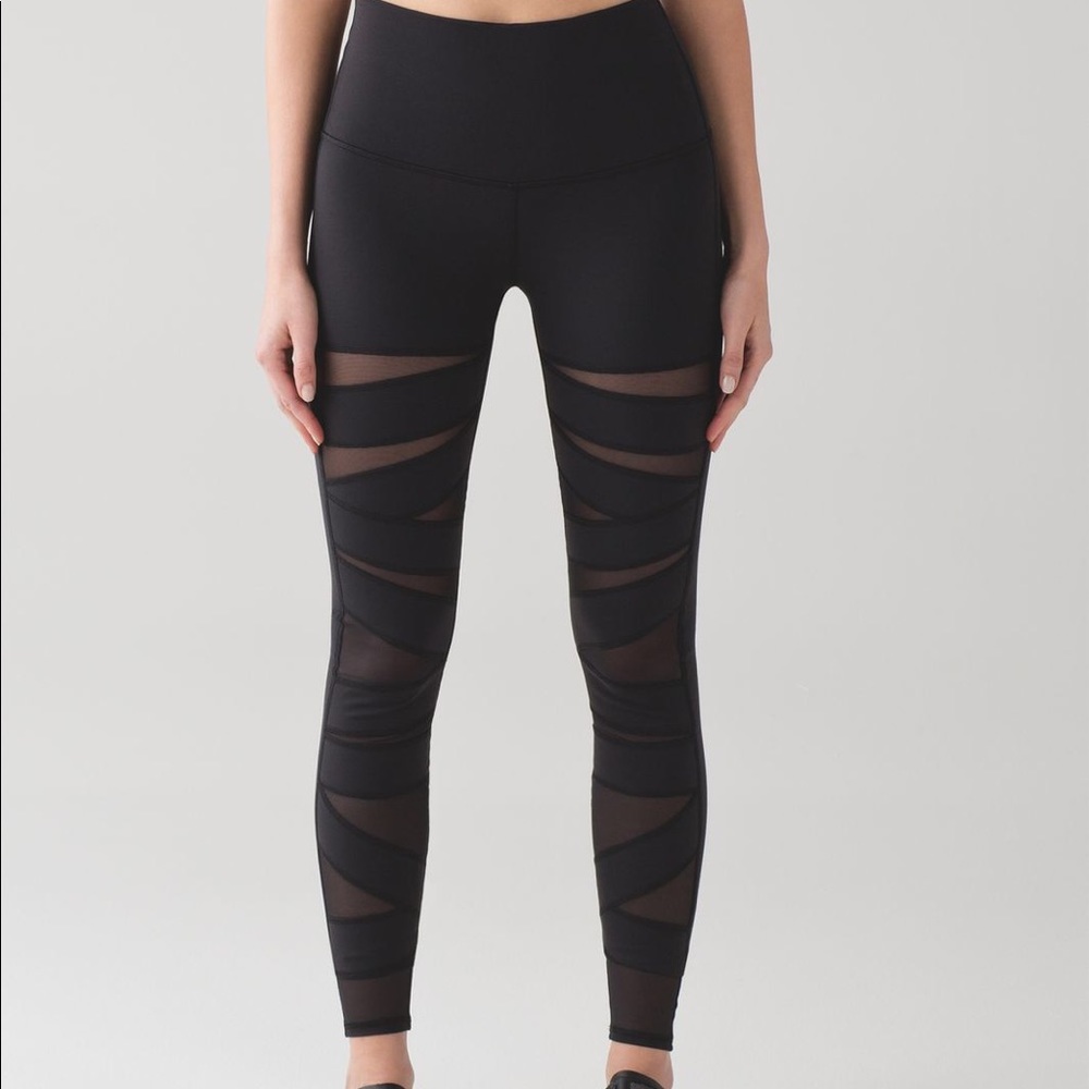 Lululemon Wunder Under Pant (Hi-Rise) (Tech Mesh)